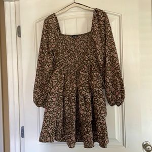 Blu Pepper Floral babydoll dress, size s